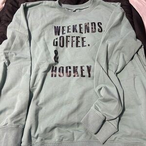 Green Graphic Sweater